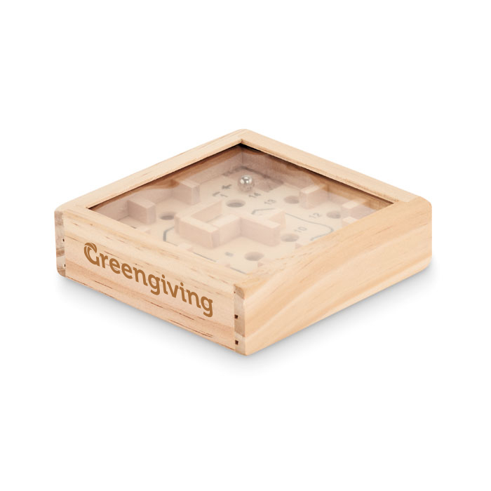 Labyrinth game pine wood | Eco gift